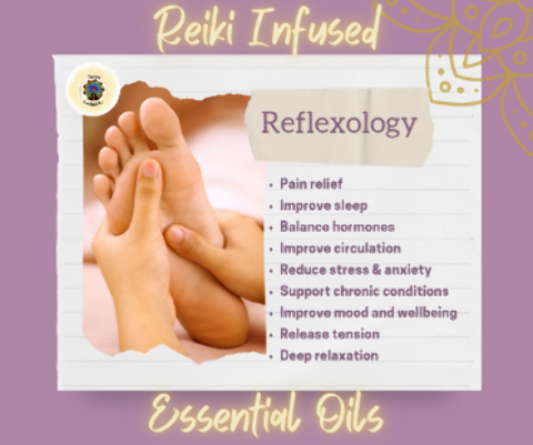 REFLEXOLOGY - 40 | 60 | 90 minute sesssions